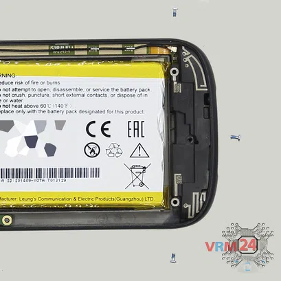 How to disassemble Yota YotaPhone 2 YD201, Step 6/2