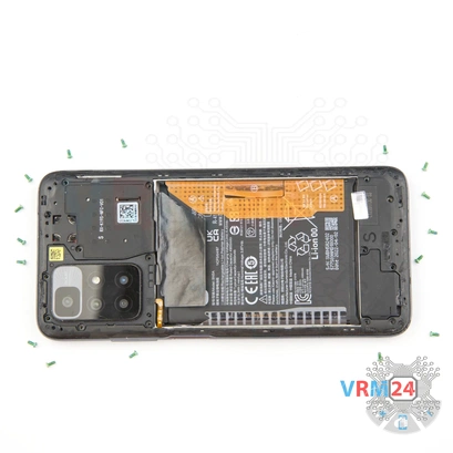 How to disassemble Xiaomi RedMi 10, Step 4/2