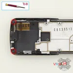 How to disassemble Nokia 8600 LUNA RM-164, Step 18/1