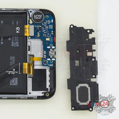 How to disassemble Huawei Honor 8C, Step 7/2