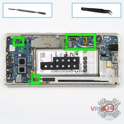 How to disassemble Samsung Galaxy Note 8 SM-N950, Step 8/1