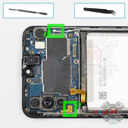 Como desmontar Samsung Galaxy M31 SM-M315 por si mesmo, Passo 15/1