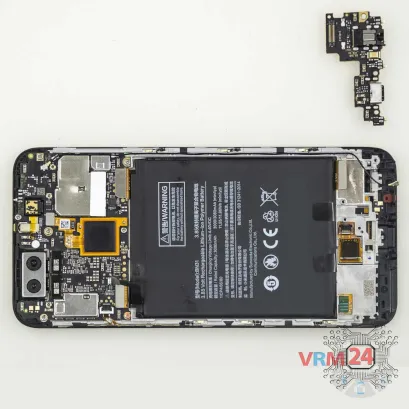 Как разобрать Xiaomi Mi 5X, Шаг 8/2
