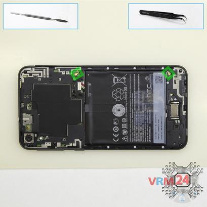 How to disassemble HTC One E9s, Step 3/1