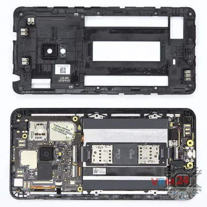 How to disassemble Asus ZenFone 5 A501CG, Step 3/2