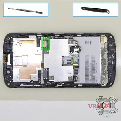 How to disassemble Acer Liquid Z530, Step 8/2