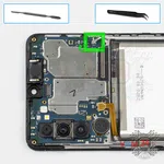 Cómo desmontar Samsung Galaxy A41 SM-A415, Paso 13/1