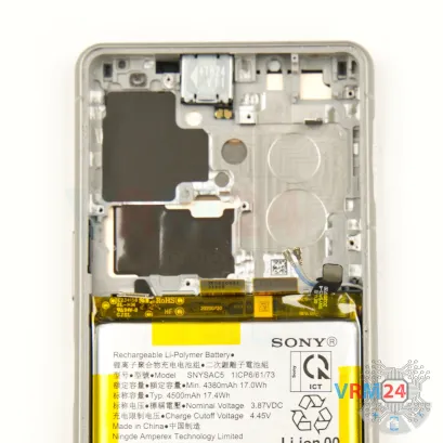 How to disassemble Sony Xperia 5 III, Step 22/2