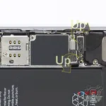 Cómo desmontar Apple iPhone 6S, Paso 14/3
