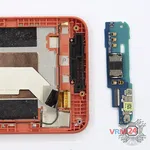 How to disassemble HTC Desire 610, Step 7/3