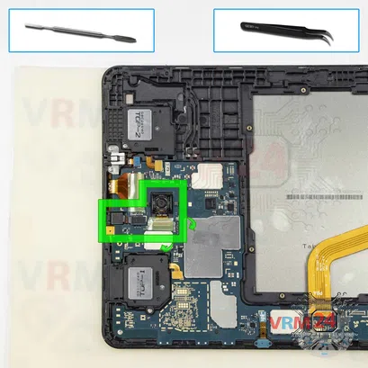 Cómo desmontar Samsung Galaxy Tab A 10.5'' SM-T590, Paso 15/1