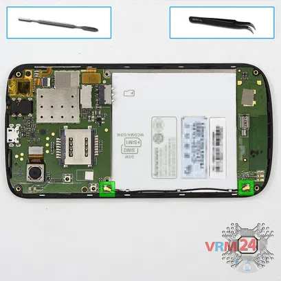 How to disassemble Lenovo A800 IdeaPhone, Step 5/1