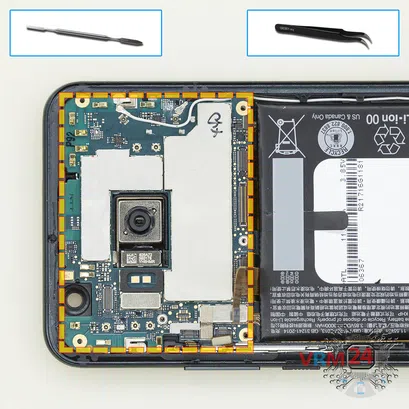 How to disassemble HTC U11, Step 18/1