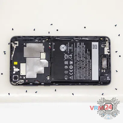 How to disassemble HTC Desire 728, Step 2/2