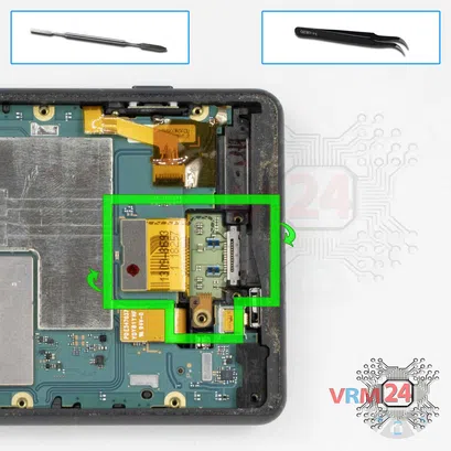 Como desmontar Sony Xperia XZ2 Compact por si mesmo, Passo 10/1