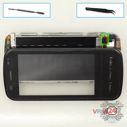 How to disassemble Nokia C6 RM-612, Step 10/1