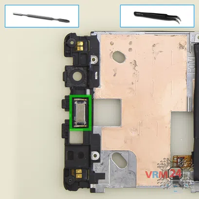 Cómo desmontar Nokia 5 (2017) TA-1053, Paso 8/1