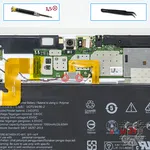 How to disassemble Lenovo Tab 2 A10-70, Step 2/1