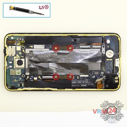How to disassemble HTC Butterfly, Step 7/1
