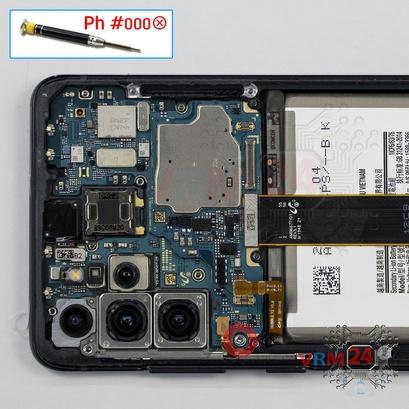 How to disassemble Samsung Galaxy S20 Plus SM-G985, Step 12/1