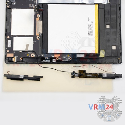 Como desmontar Asus ZenPad 10 Z300CG por si mesmo, Passo 5/2