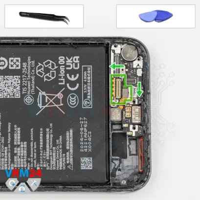 How to disassemble Huawei Pura 70, Step 15/1