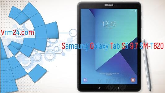 Technical review Samsung Galaxy Tab S3 9.7'' SM-T820