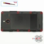 How to disassemble ZTE Nubia Z5 Mini, Step 2/1