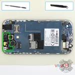 Cómo desmontar Samsung Galaxy S4 Mini Duos GT-I9192, Paso 6/1