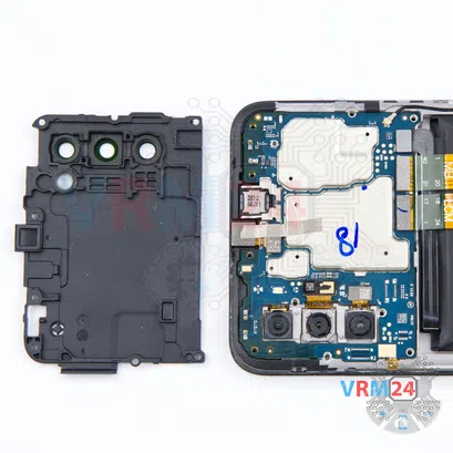 How to disassemble Samsung Galaxy A02s SM-A025, Step 5/2
