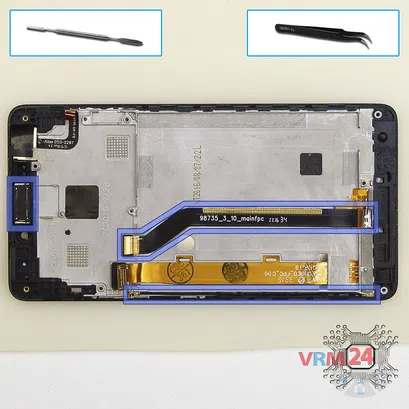 How to disassemble Lenovo Vibe P1m, Step 11/1