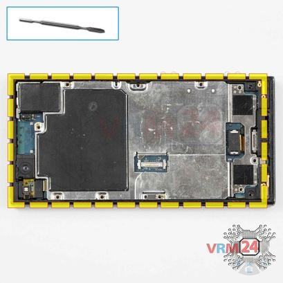 How to disassemble Sony Xperia XZ1 Compact, Step 8/1