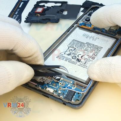 Como desmontar Samsung Galaxy A72 SM-A725, Passo 12/3