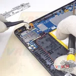 Como desmontar Huawei MediaPad T5, Passo 10/3