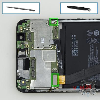 How to disassemble Huawei Honor 7X, Step 17/1