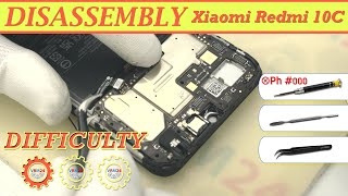 Xiaomi Redmi 10C 22033QNY Disassembly Take apart | Solution