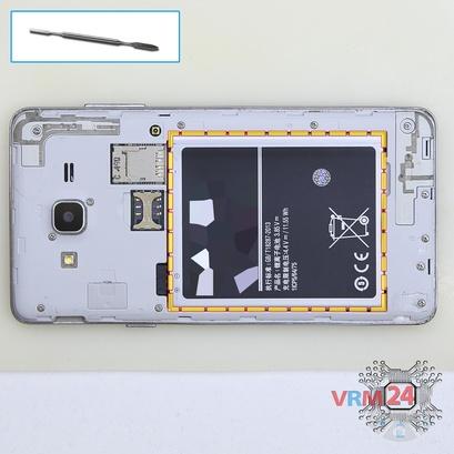 How to disassemble Samsung Galaxy On7 SM-G6000, Step 2/1