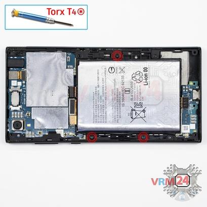 How to disassemble Sony Xperia L1, Step 9/1