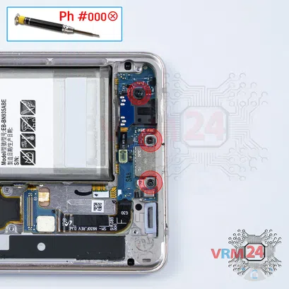 How to disassemble Samsung Galaxy Note FE SM-N935, Step 12/1