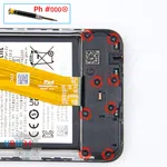 Como desmontar Samsung Galaxy A03s SM-037 por si mesmo, Passo 13/1