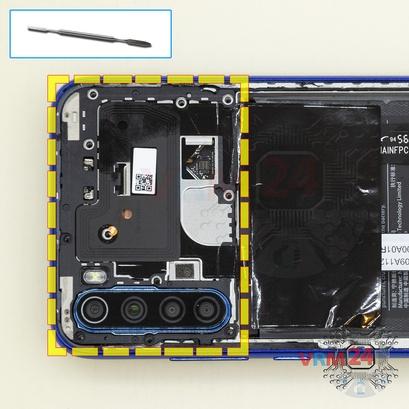 How to disassemble Xiaomi Redmi Note 8T, Step 5/1