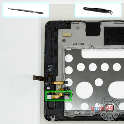Cómo desmontar Samsung Galaxy Tab Pro 8.4'' SM-T325, Paso 18/1
