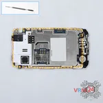 How to disassemble Samsung Galaxy Y GT-S5360, Step 8/1