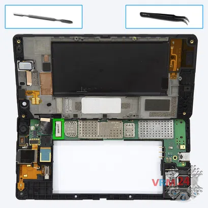 Как разобрать Nokia Lumia 735 RM-1038, Шаг 4/2