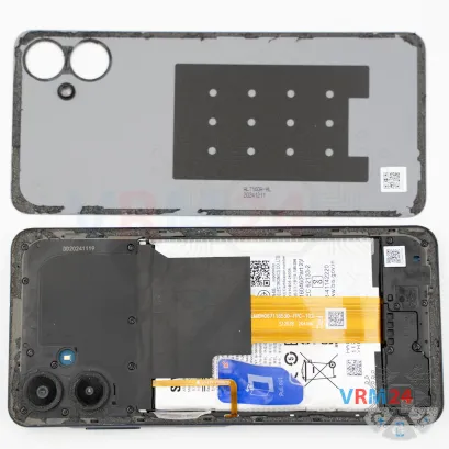 How to disassemble Samsung Galaxy A06 SM-A065, Step 3/2
