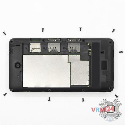 How to disassemble Microsoft Lumia 430 DS RM-1099, Step 3/2