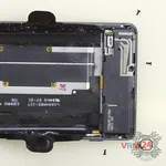 How to disassemble Sony Xperia XA, Step 5/2