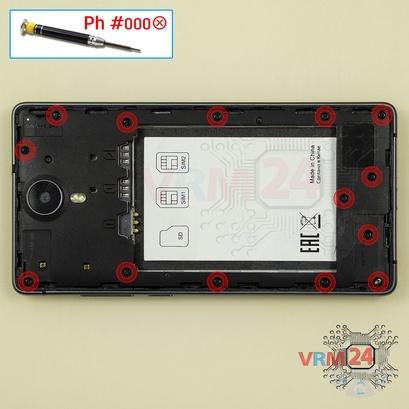How to disassemble Micromax Canvas 5 Lite Q462, Step 3/1