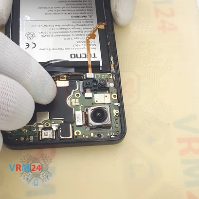 How to disassemble Tecno Camon 19, Step 13/3