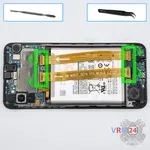 How to disassemble Samsung Galaxy M21 SM-M215, Step 10/1